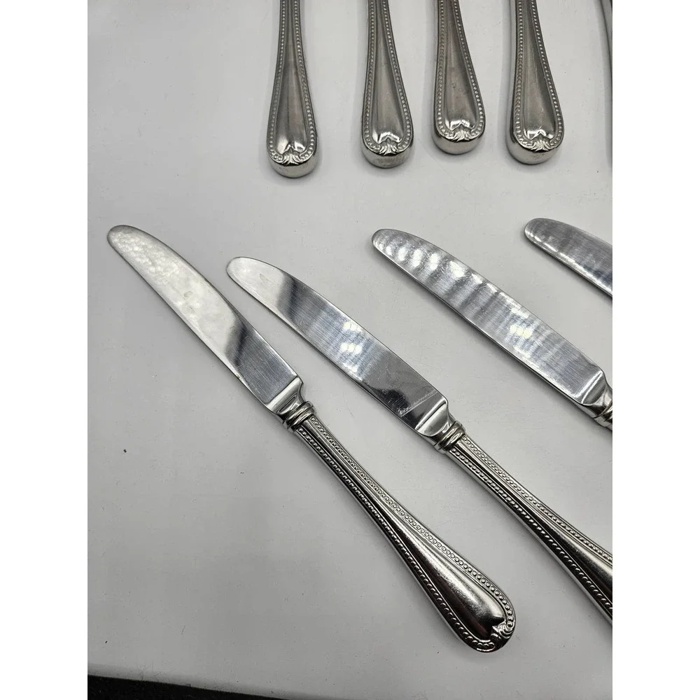 Vintage Jewel by Lenox‎ Set of 12 Butter Knives  Stainless Glossy Silver